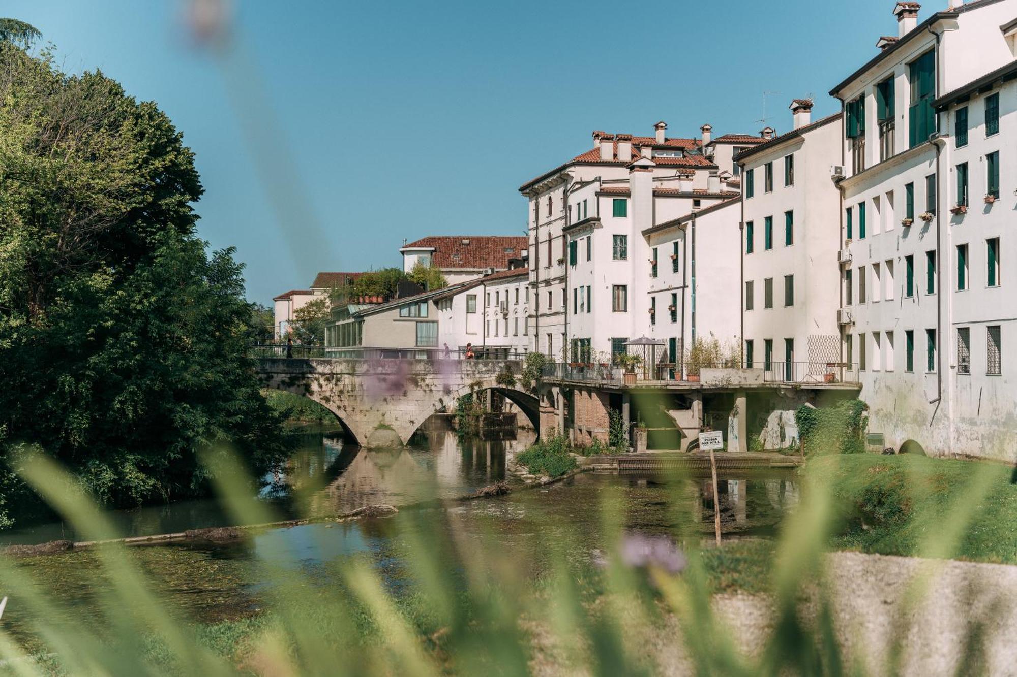 Palladio Apartment - Vista Fiume, In Centro Con Garage Vicenza Zewnętrze zdjęcie