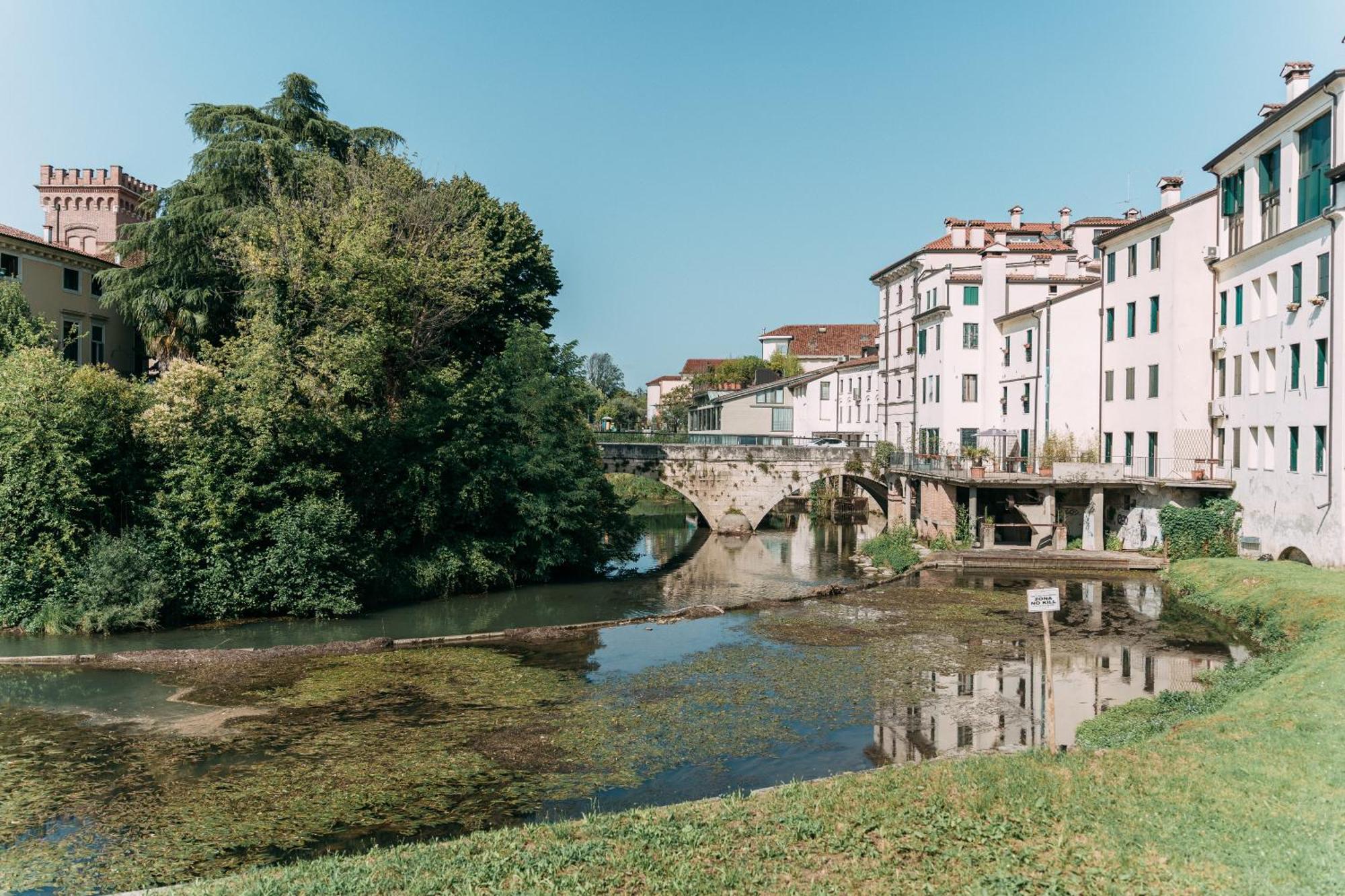 Palladio Apartment - Vista Fiume, In Centro Con Garage Vicenza Zewnętrze zdjęcie